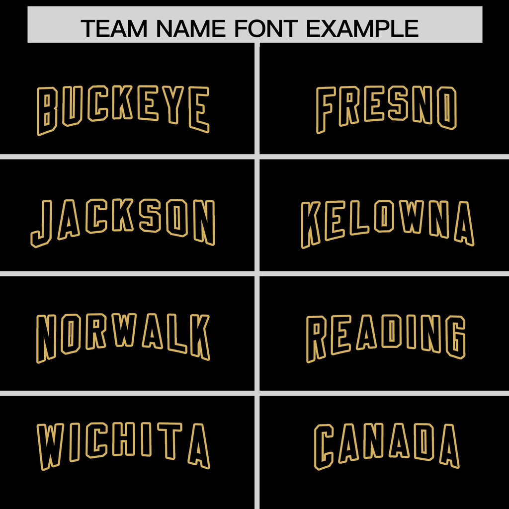 Custom Black Classic Style American Football Jerseys