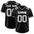 Custom Black Classic Style American Football Jerseys