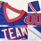 Custom Aqua Gray Personalized Star Pattern Raglan Sleeves Authentic Football Jersey