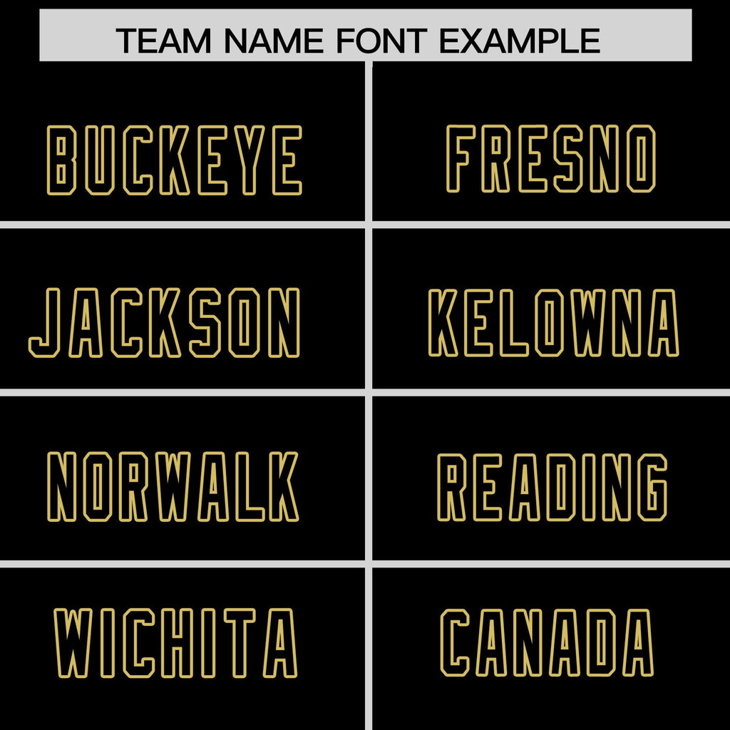 Custom Black Black Raglan Sleeves Personalized Pattern Authentic Football Jersey