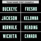 Custom Black Bright Green Raglan Sleeves Personalized Pattern Authentic Football Jersey