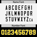 Custom Black Gold Raglan Sleeves Personalized Pattern Authentic Football Jersey