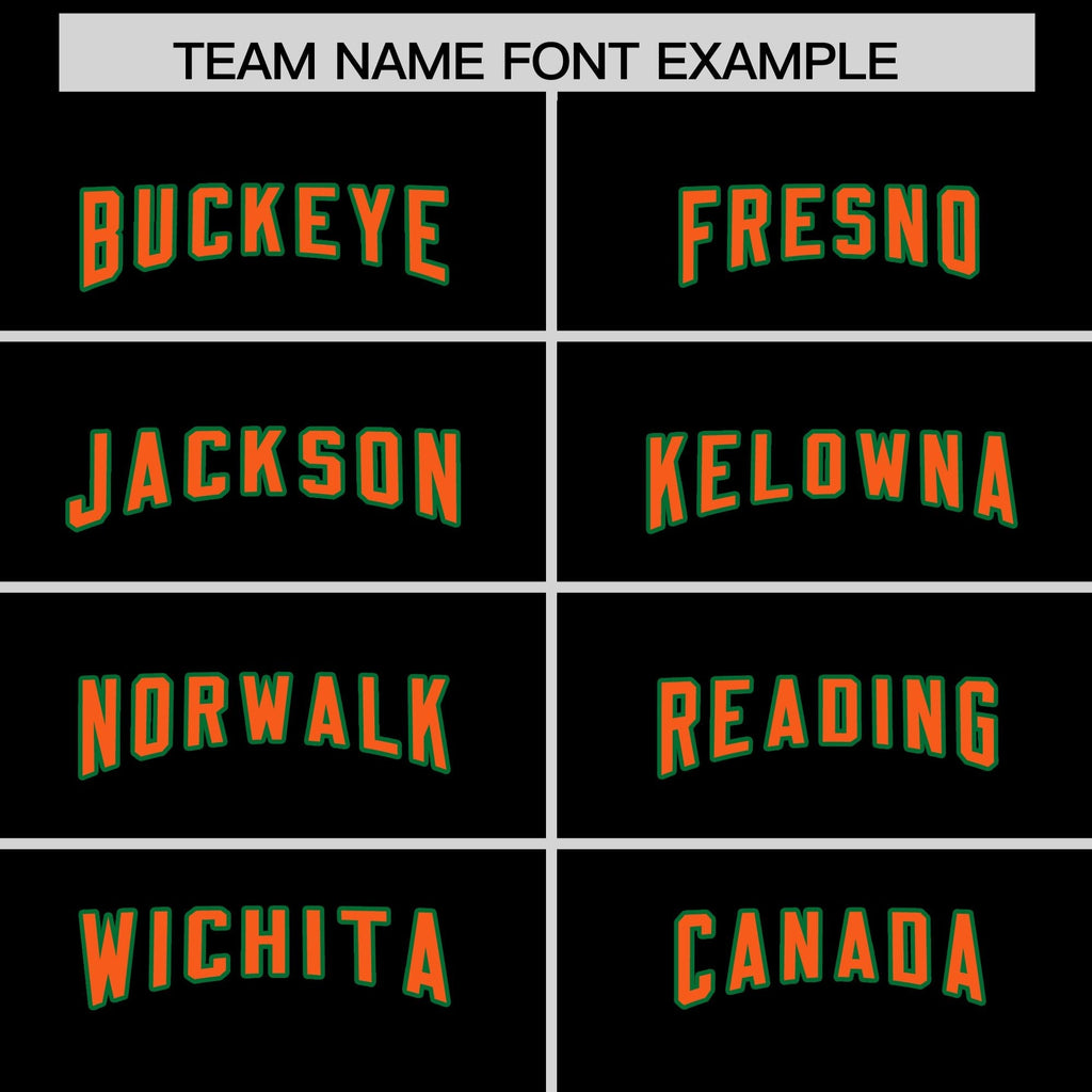 Custom Black Kelly Green Raglan Sleeves Personalized Pattern Authentic Football Jersey