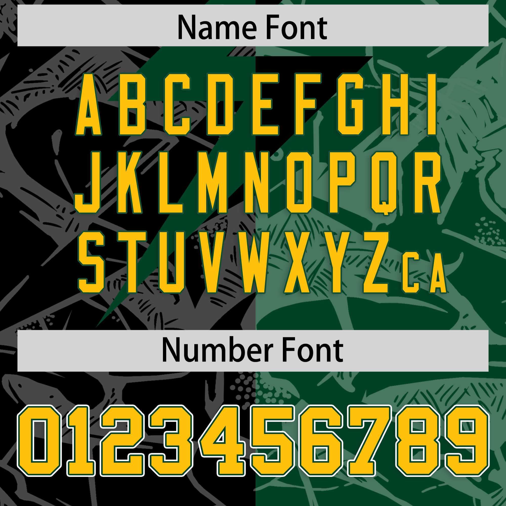 Custom Black Green Split Personalized Lightning Pattern Football Jersey