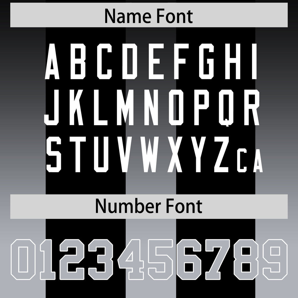 Custom Black Gray Vertical Width Stripe Gradient Fashion Personalized Team Football Jersey