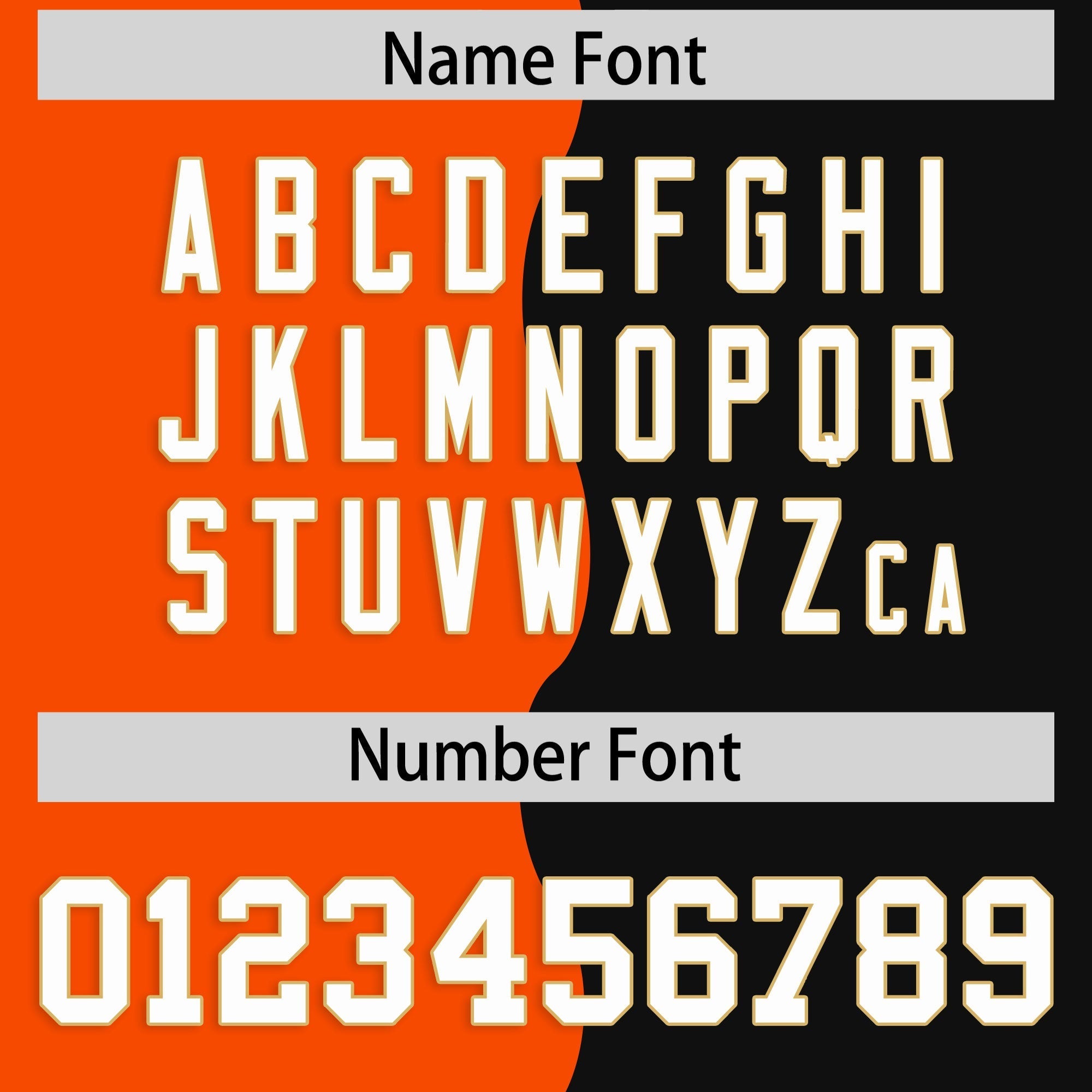 Custom Black Orange Split Fashion Mesh Authentic Football Jersey