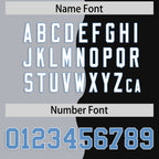 Custom Black Gray Split Fashion Mesh Authentic Football Jersey