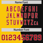 Custom Black Gold Split Fashion Mesh Authentic Football Jersey