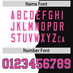 Custom Black White Split Fashion Mesh Authentic Football Jersey