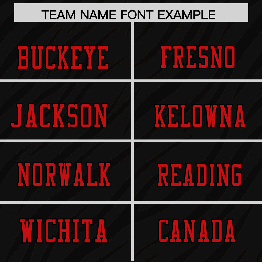 Custom Black Gray Personalized Tiger Stripe Graffiti Pattern Authentic Football Jersey