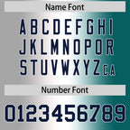 Custom Gray White-Aqua Personalized Gradient Fashion Authentic Football Jersey