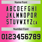 Custom Pink White-Neon Green Personalized Gradient Fashion Authentic Football Jersey