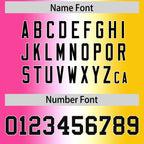 Custom Pink White-Gold Personalized Gradient Fashion Authentic Football Jersey