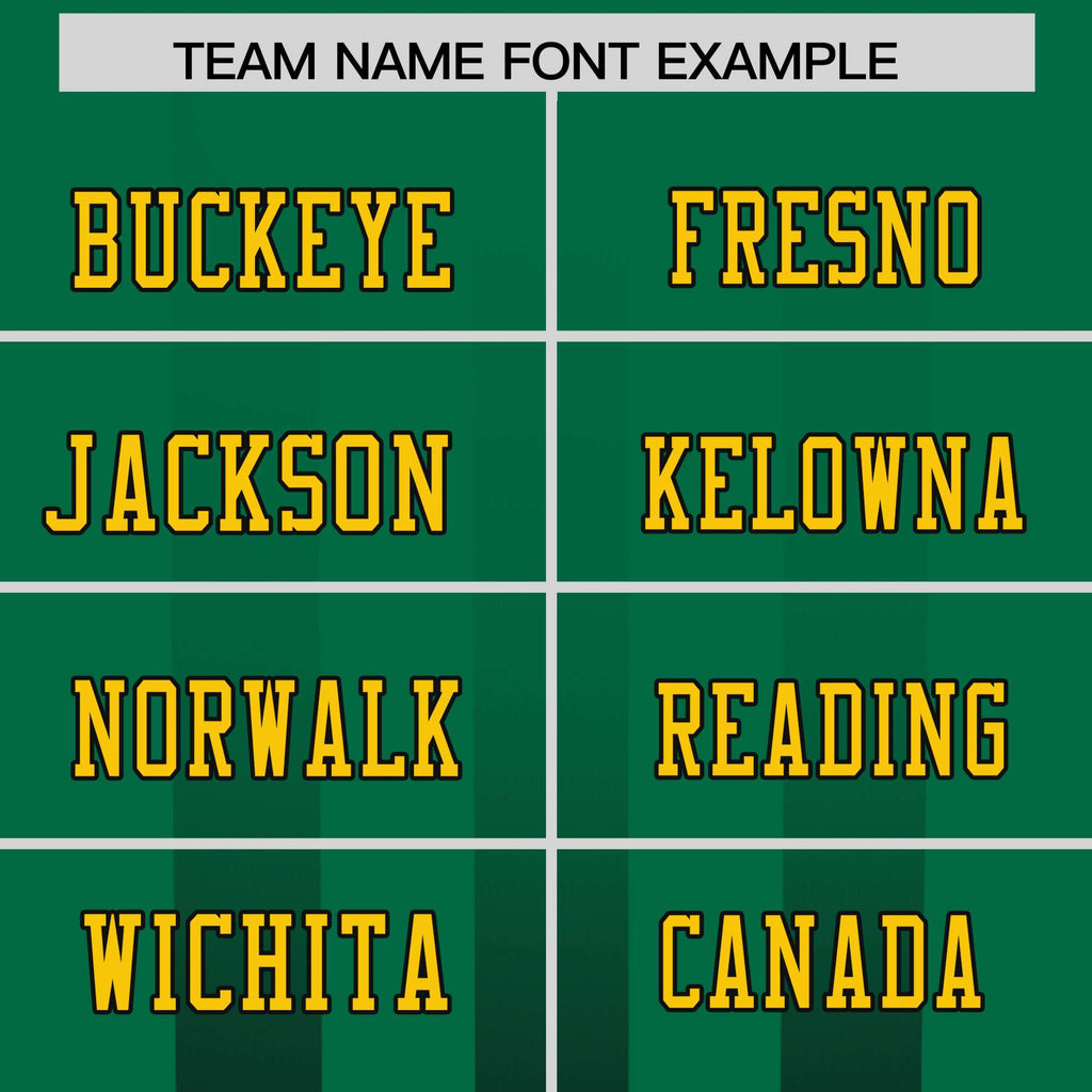 Custom Kelly Green Black Vertical Fine Stripe Gradient Fashion Personalized Team Football Jersey