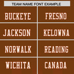 Custom Texas Orange Texas Orange Vertical Fine Stripe Gradient Fashion Personalized Team Football Jersey