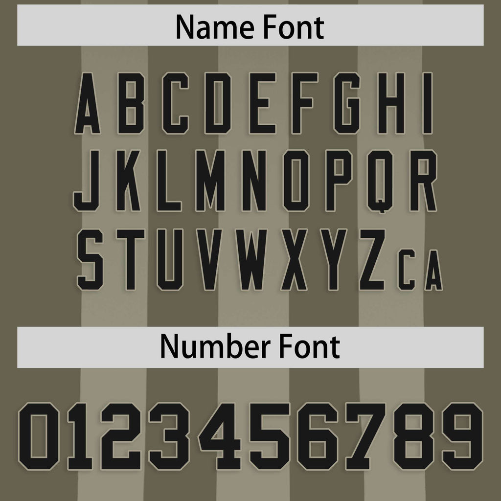 Custom Olive Camel Vertical Fine Stripe Gradient Fashion Personalized Team Football Jersey