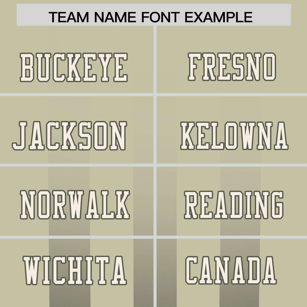 Custom Camel Olive Vertical Fine Stripe Gradient Fashion Personalized Team Football Jersey