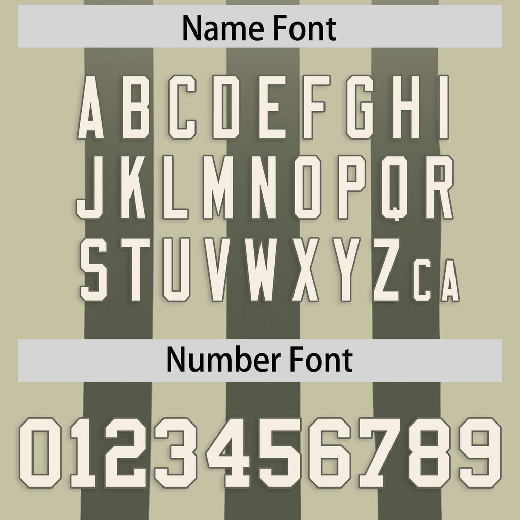 Custom Camel Olive Vertical Fine Stripe Gradient Fashion Personalized Team Football Jersey