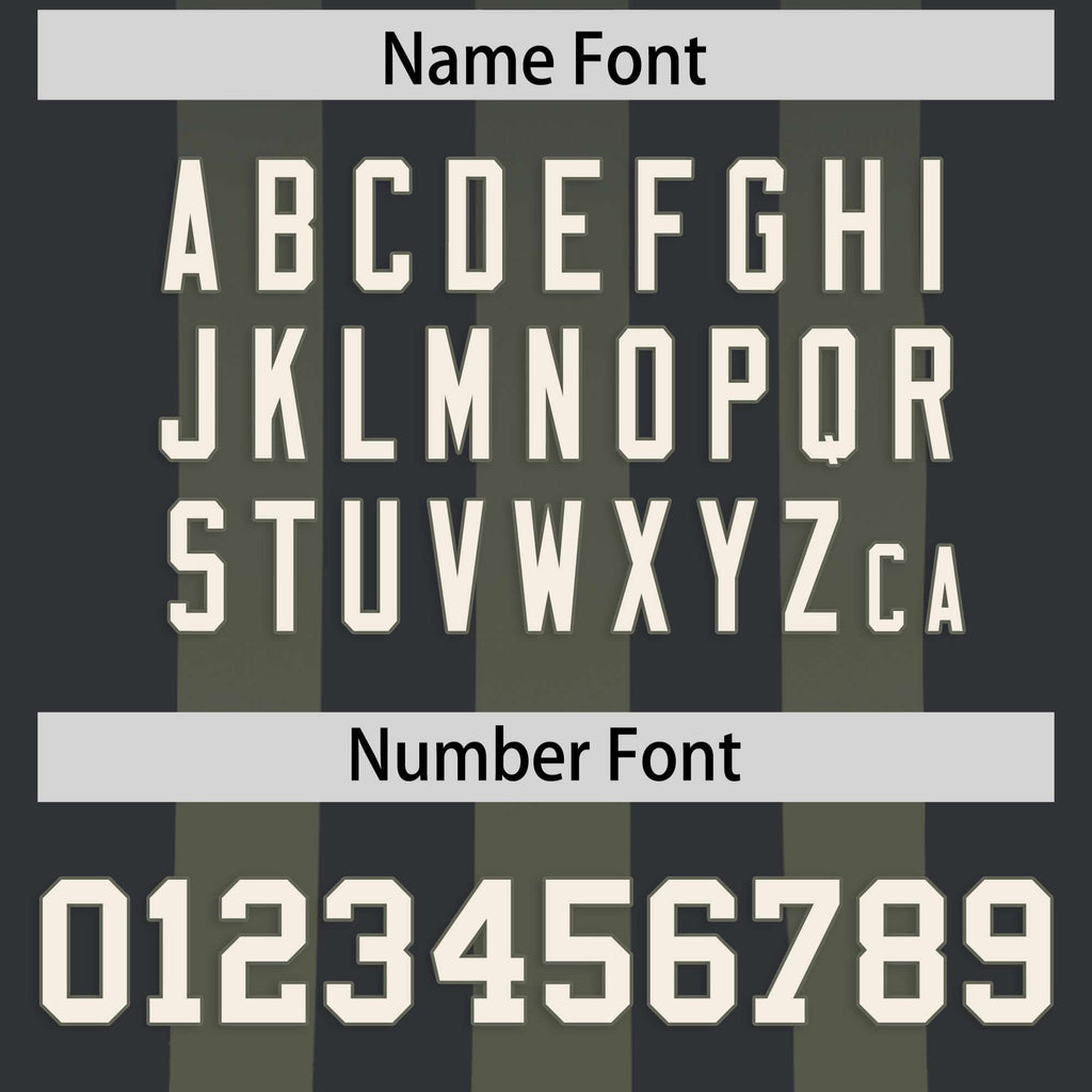 Custom Black Olive Vertical Fine Stripe Gradient Fashion Personalized Team Football Jersey