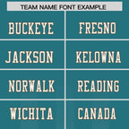 Custom Aqua Gray Vertical Fine Stripe Gradient Fashion Personalized Team Football Jersey