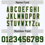 Custom White Gray Vertical Fine Stripe Gradient Fashion Personalized Team Football Jersey