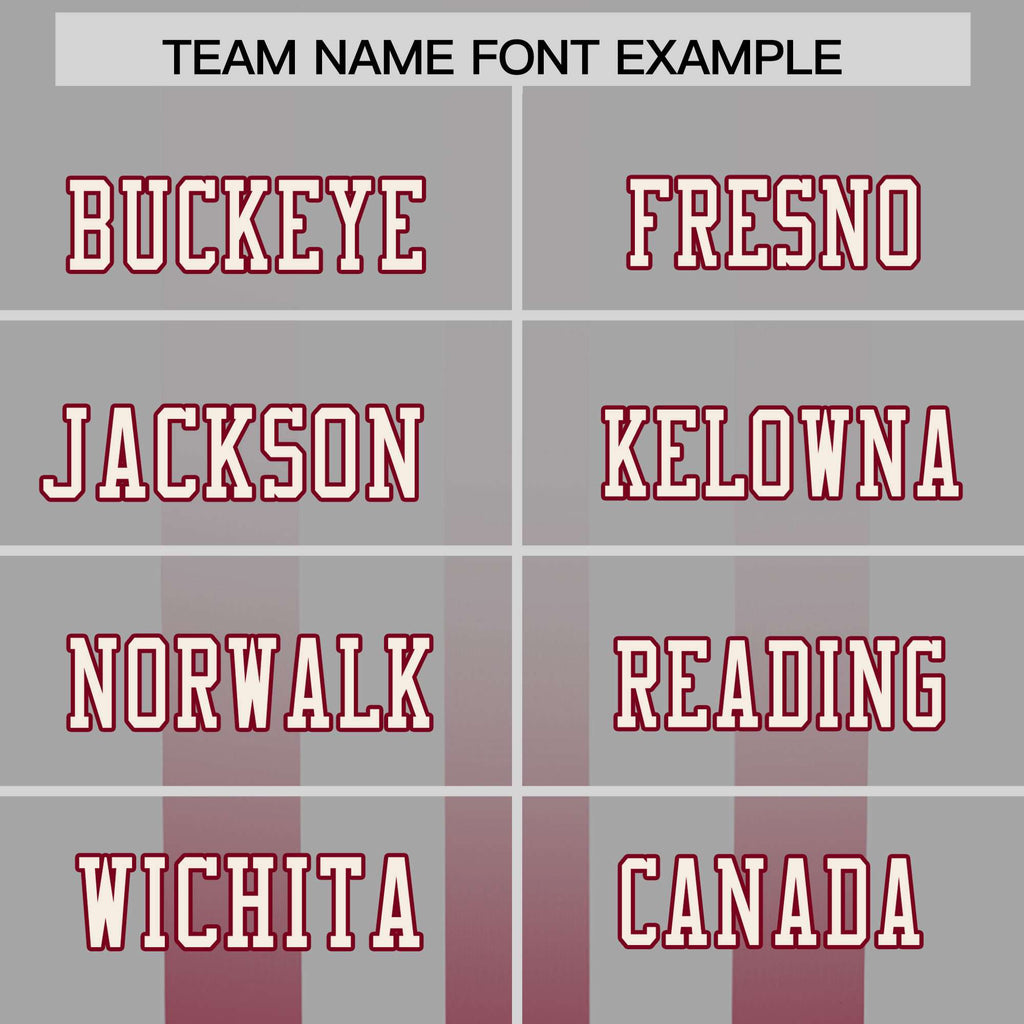 Custom Gray Cardinal Vertical Fine Stripe Gradient Fashion Personalized Team Football Jersey