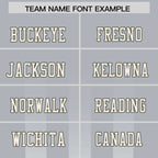 Custom Grey Gray Vertical Fine Stripe Gradient Fashion Personalized Team Football Jersey