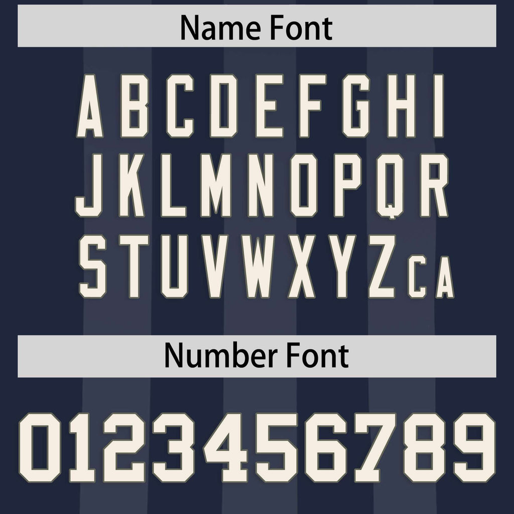 Custom Navy Gray Vertical Fine Stripe Gradient Fashion Personalized Team Football Jersey