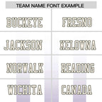 Custom White Purple Vertical Fine Stripe Gradient Fashion Personalized Team Football Jersey