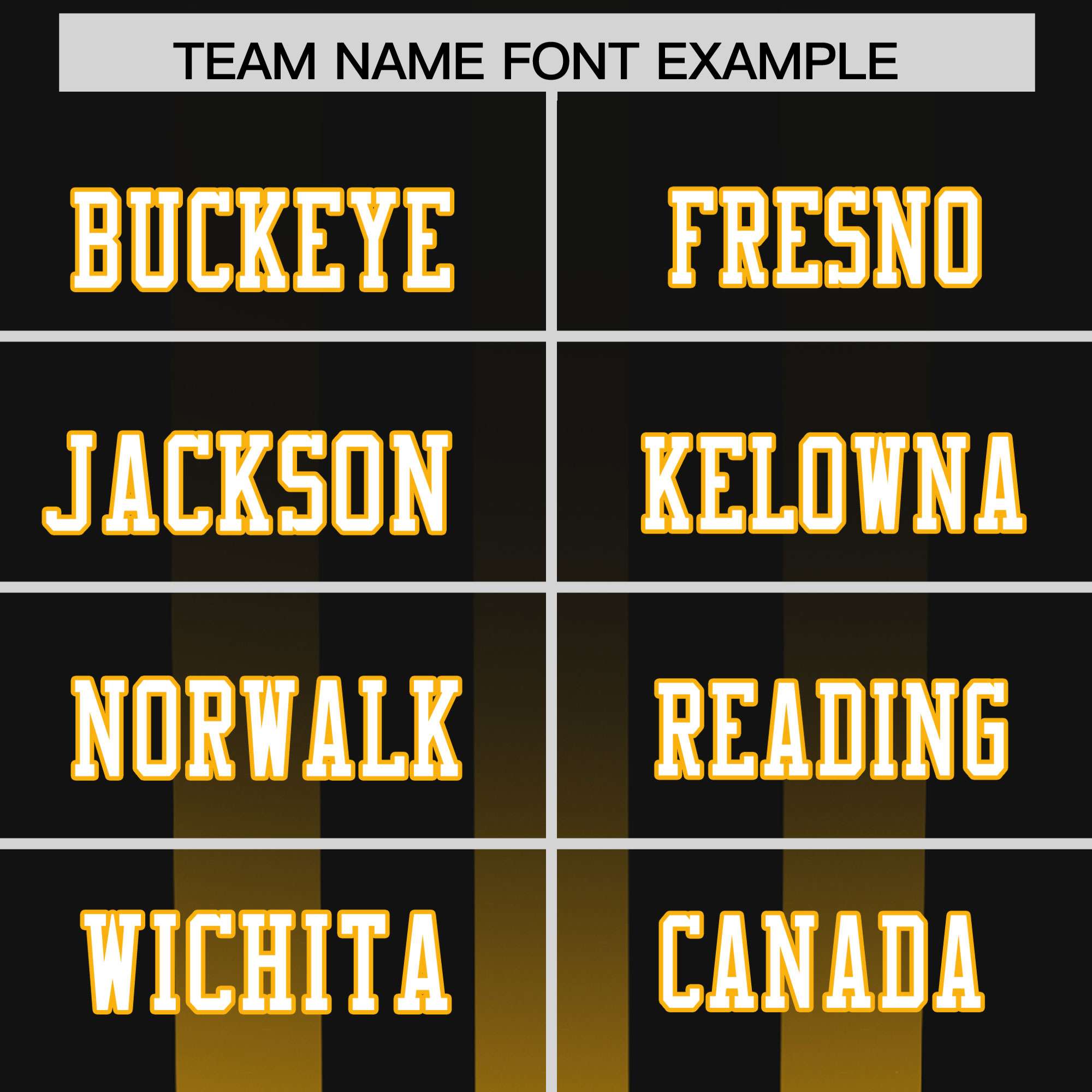 Custom Black Yellow Vertical Fine Stripe Gradient Fashion Personalized Team Football Jersey