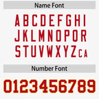 Custom White Red-Gold Raglan Sleeves Personalized Side Pattern Authentic Football Jersey