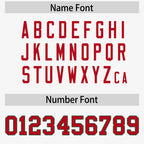 Custom White Red-Kelly Green Raglan Sleeves Personalized Side Pattern Authentic Football Jersey