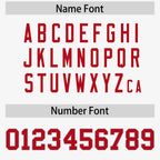 Custom White Red-Gray Raglan Sleeves Personalized Side Pattern Authentic Football Jersey