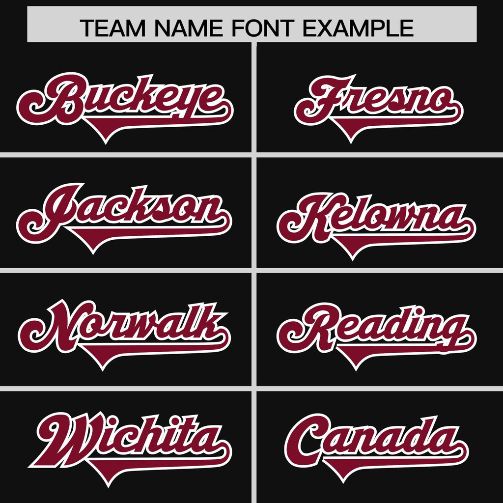 Custom Black Cardinal and White Side Stripe Pattern Authentic Football Jersey