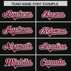 Custom Black Cardinal and White Side Stripe Pattern Authentic Football Jersey
