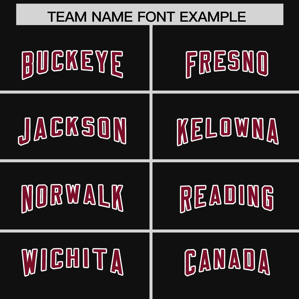 Custom Black Cardinal and White Side Stripe Pattern Authentic Football Jersey