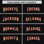 Custom Black Cardinal and Old Gold Side Stripe Pattern Authentic Football Jersey