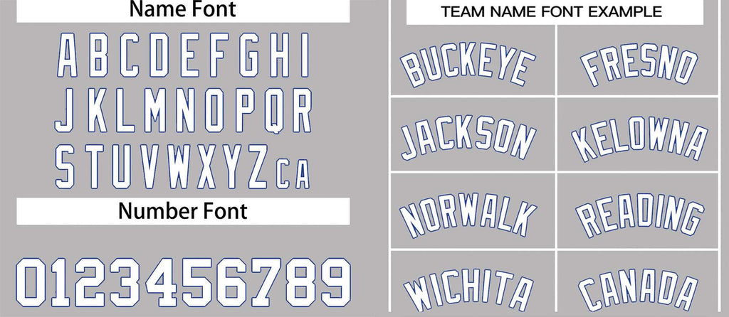 Custom Gray White-Royal Classic Tops Casual Basketball Jersey