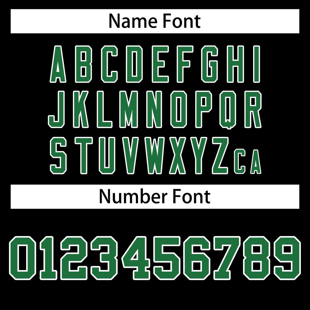 Custom Black Green Double Side Sets Design Sportswear Basketball Jersey