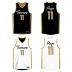 Custom  Reversible Mesh Basketball Jersey Personalized Double Side Tops