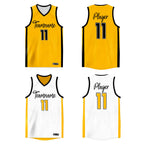 Custom  Reversible Mesh Basketball Jersey Personalized Double Side Tops