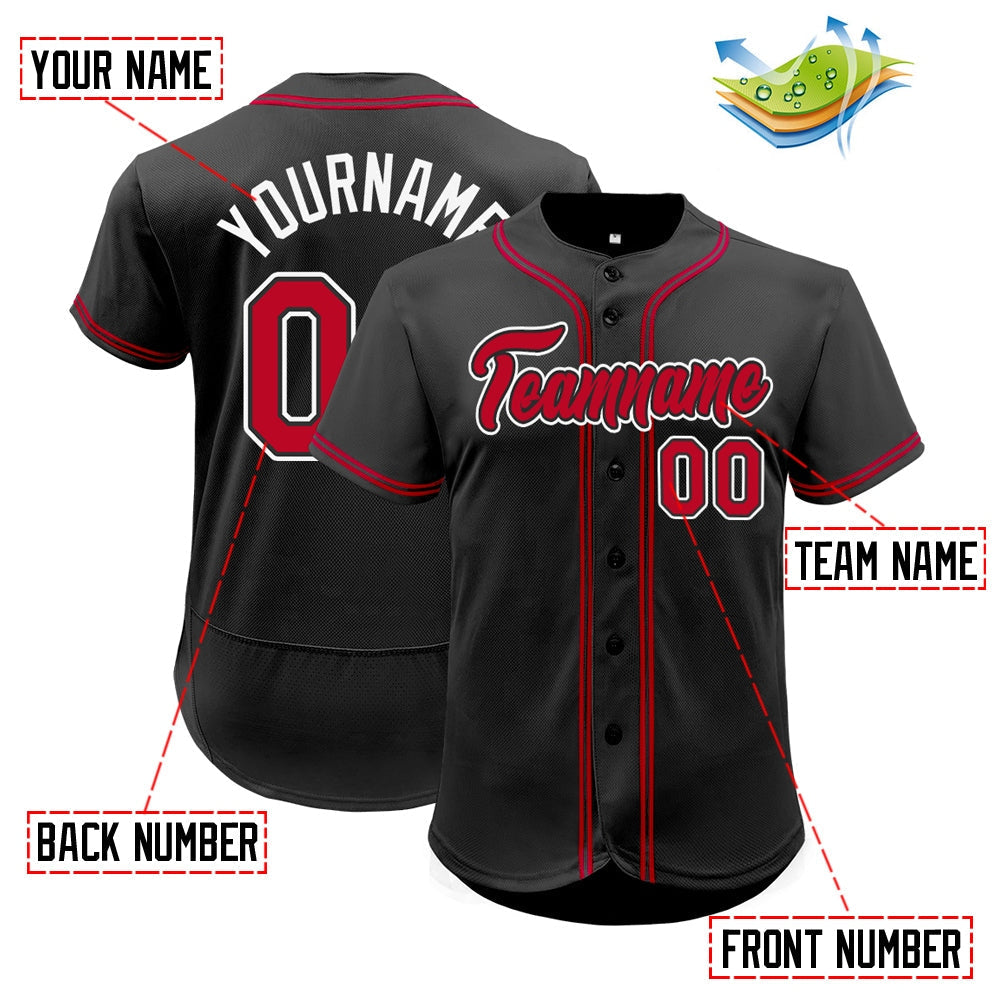 Custom Full Button Down Baseball Jersey Sports Team Uniforms