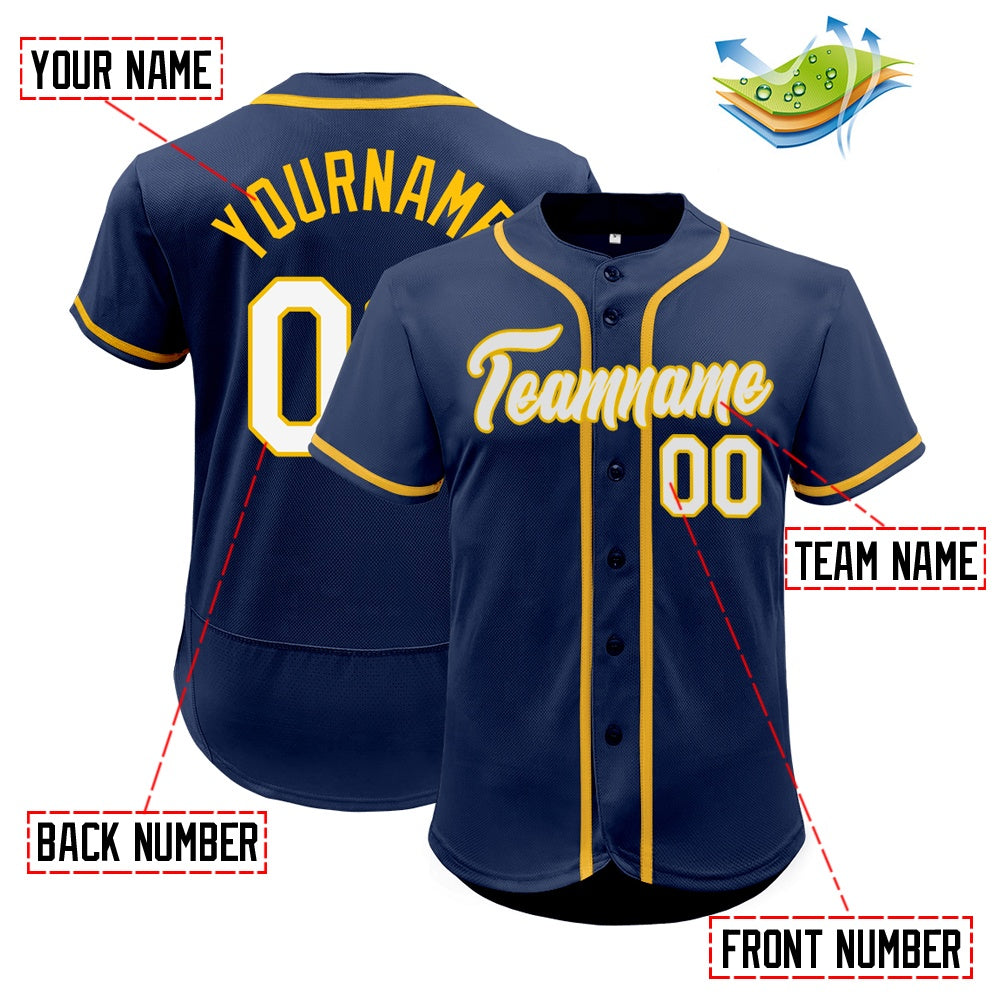 Custom Full Button Down Sportwear Stitched Baseball Jersey for Team