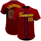 Custom Full Button Down Sportwear Stitched Baseball Jersey for Team
