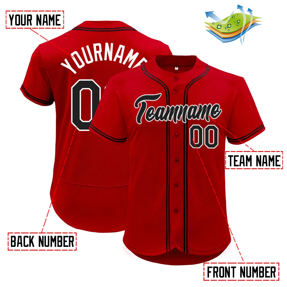 Custom Full Button Down Baseball Jersey Sports Team Uniforms