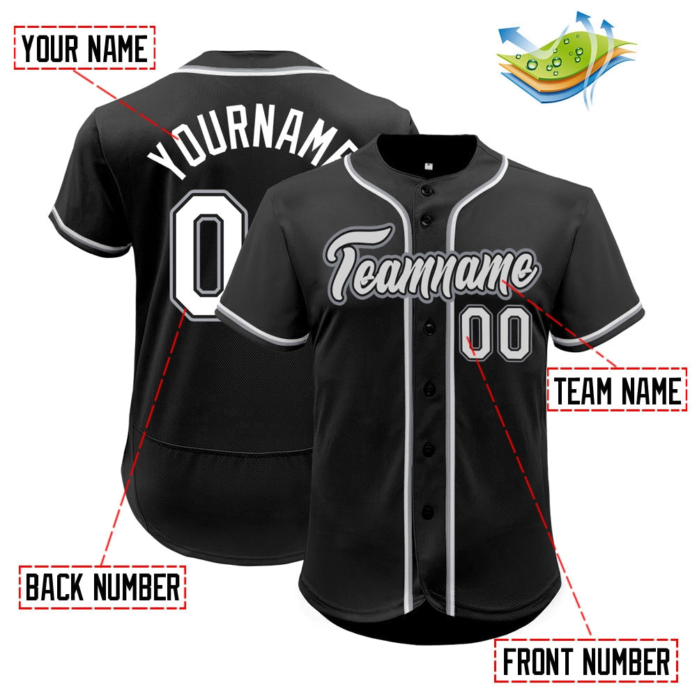 Custom Full Button Down Sportwear Stitched Baseball Jersey for Team