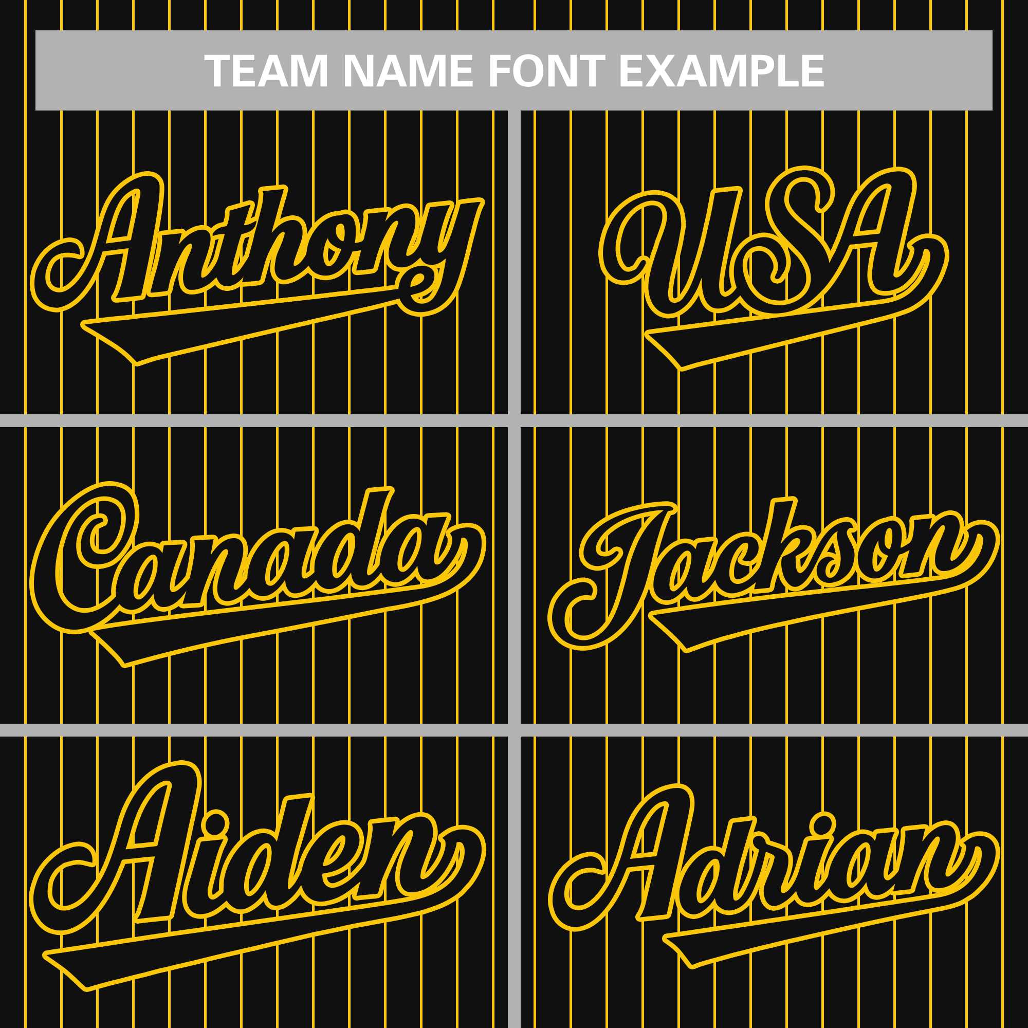 Custom Pinstripe Baseball Jersey Button Down Shirt Personalized for Adults/Youth