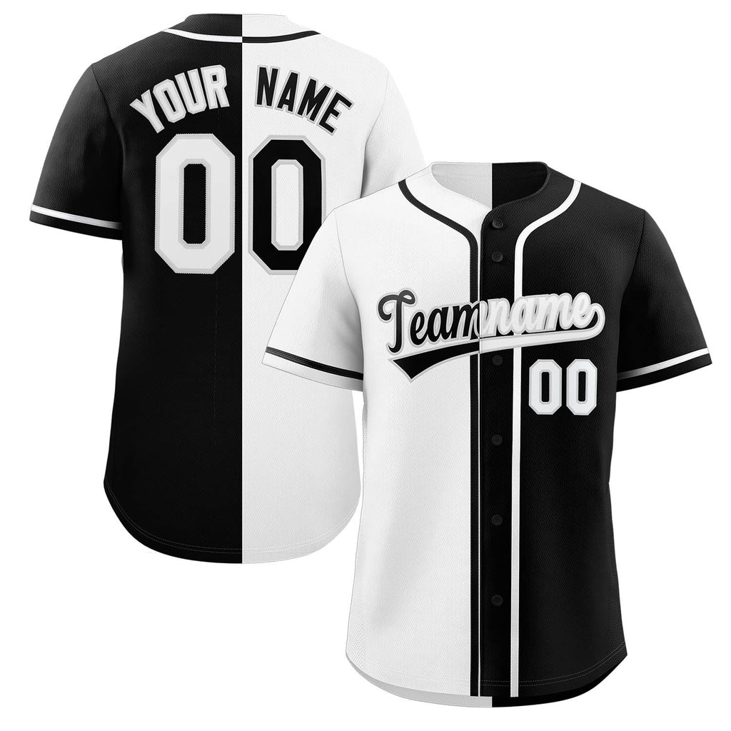Custom Split Button Down Baseball Jersey Personalized Team Sports Uniform for Adults/Youth