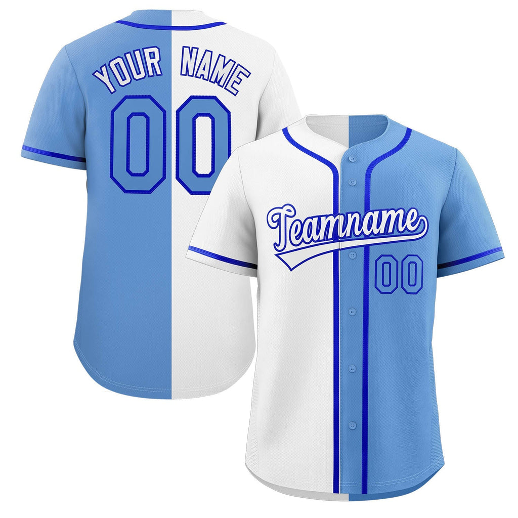 Custom Split Button Down Baseball Jersey Personalized Team Sports Uniform for Adults/Youth