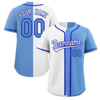Custom Split Button Down Baseball Jersey Personalized Team Sports Uniform for Adults/Youth